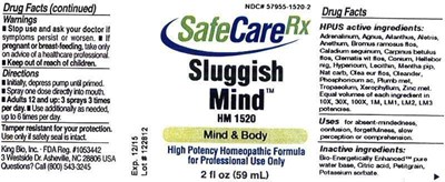 Image Description Of Label (Sluggish Mind)